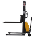 high quality electric bearing battery powered fork lift heavy duty automatic pallet stacker